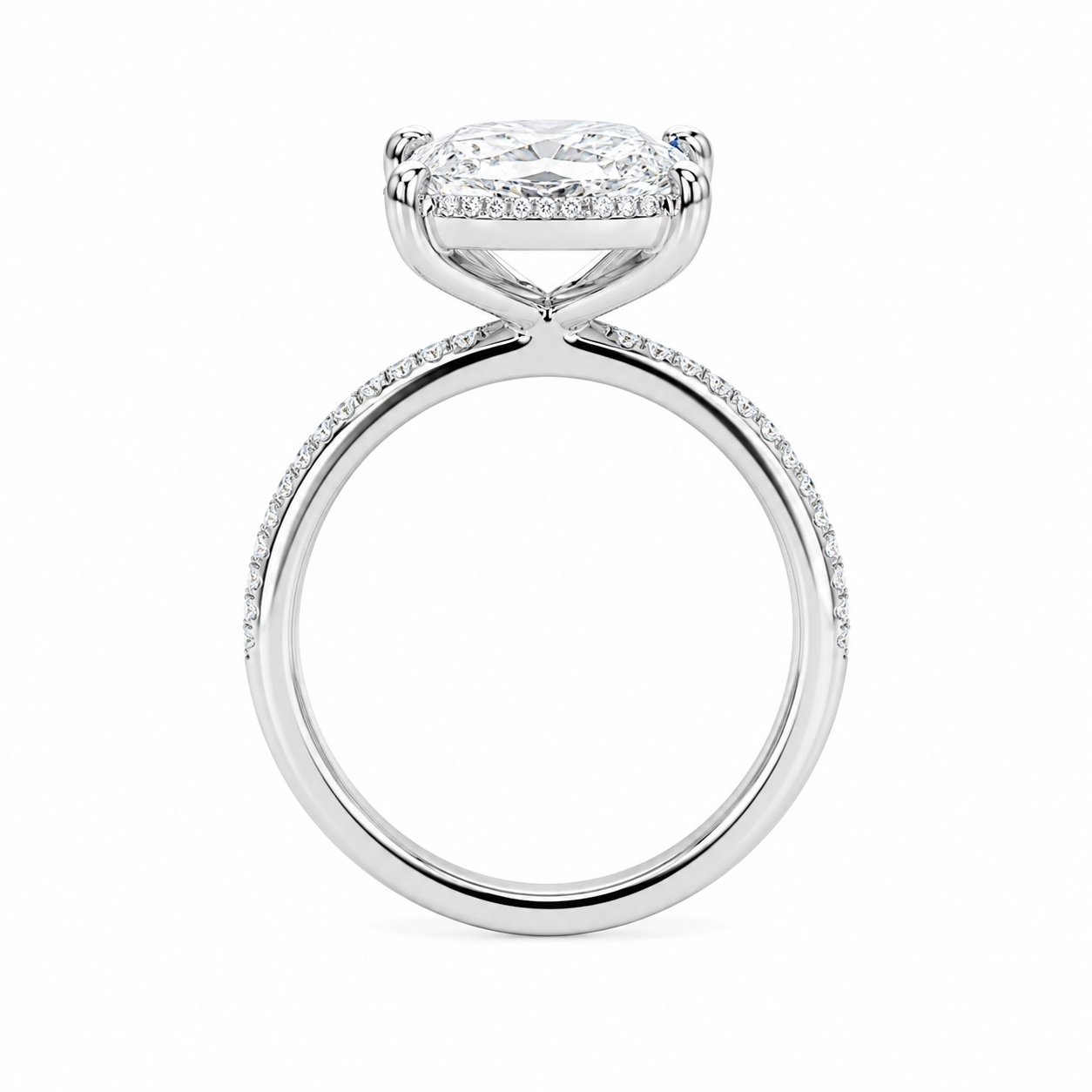 Aurelia Cushion Diamond Engagement Ring