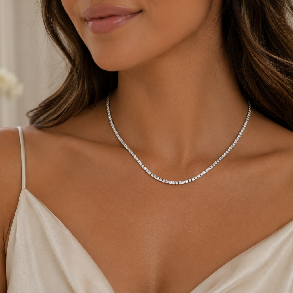 Diamond Tennis Necklace