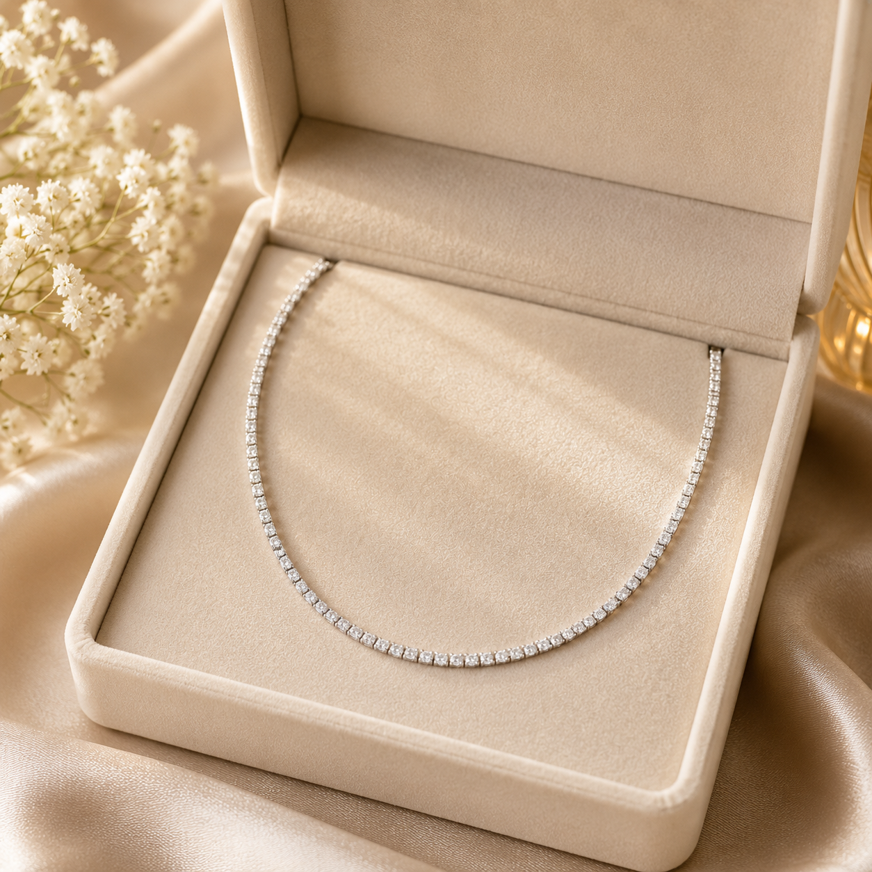 Diamond Tennis Necklace