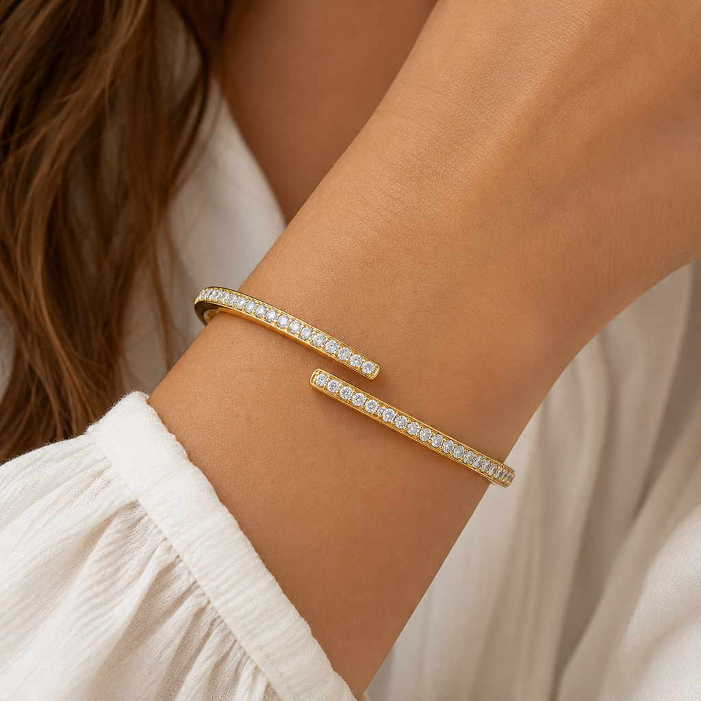 Olivia Diamond Wrap Cuff