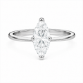 Marquise Diamond Solitaire Diamond Engagement Ring