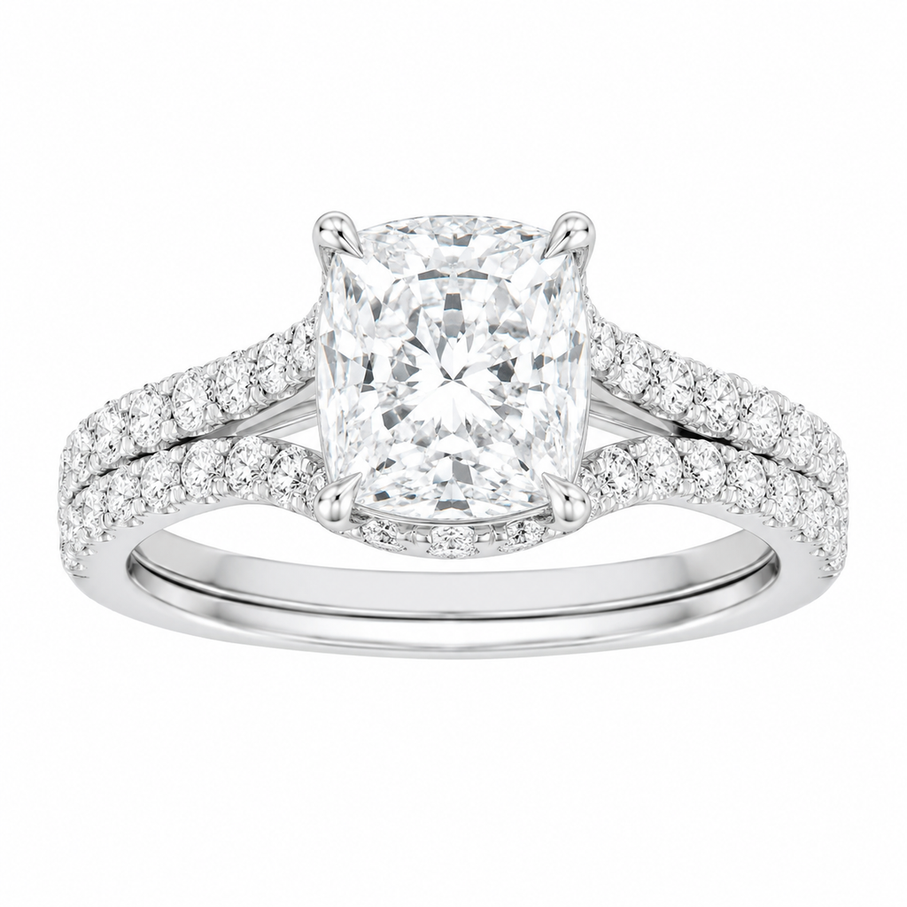 Aurelia Cushion Diamond Engagement Ring