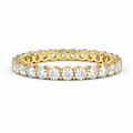 Infini Round Brilliant Diamond Eternity Band