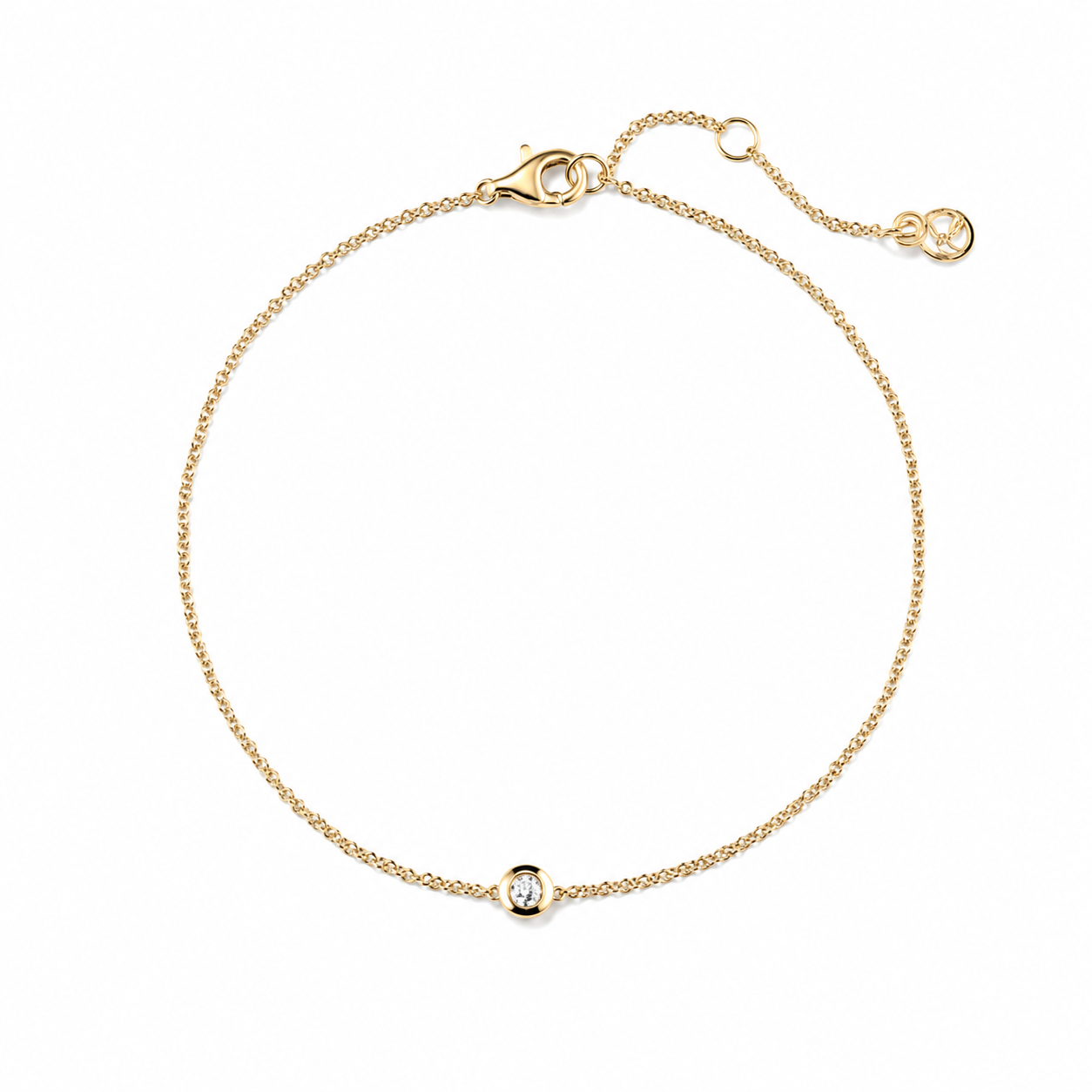 Nathalie Diamond Solitaire Bracelet