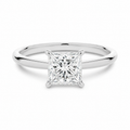 Princess Cut Diamond Solitaire Diamond Engagement Ring
